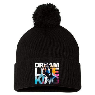 Martin Luther King Day Mlk I Have A Dream Pom Pom 12in Knit Beanie