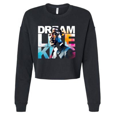 Martin Luther King Day Mlk I Have A Dream Cropped Pullover Crew