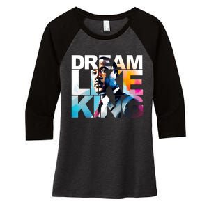 Martin Luther King Day Mlk I Have A Dream Women's Tri-Blend 3/4-Sleeve Raglan Shirt