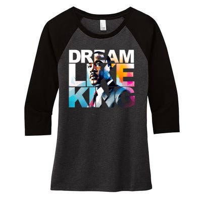 Martin Luther King Day Mlk I Have A Dream Women's Tri-Blend 3/4-Sleeve Raglan Shirt