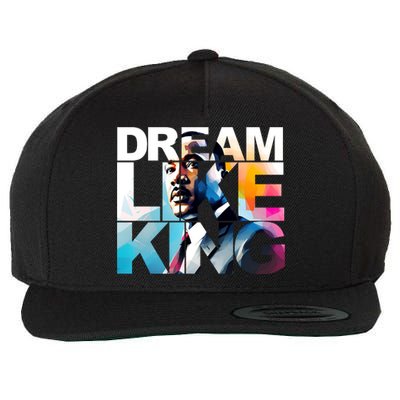 Martin Luther King Day Mlk I Have A Dream Wool Snapback Cap