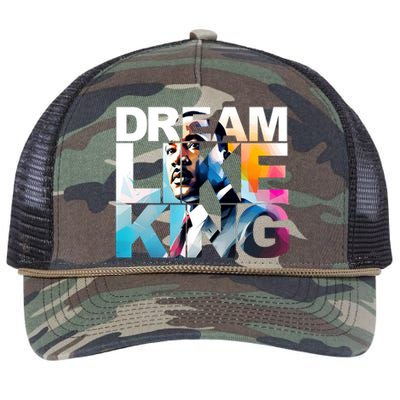 Martin Luther King Day Mlk I Have A Dream Retro Rope Trucker Hat Cap