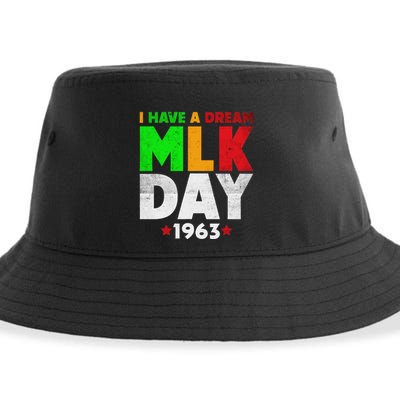 Martin Luther King Jr. Day I Have A Dream Mlk Day Colorful Sustainable Bucket Hat