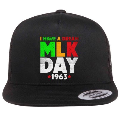 Martin Luther King Jr. Day I Have A Dream Mlk Day Colorful Flatbill Hat
