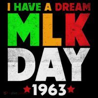 Martin Luther King Jr. Day I Have A Dream Mlk Day Colorful Flatbill Hat