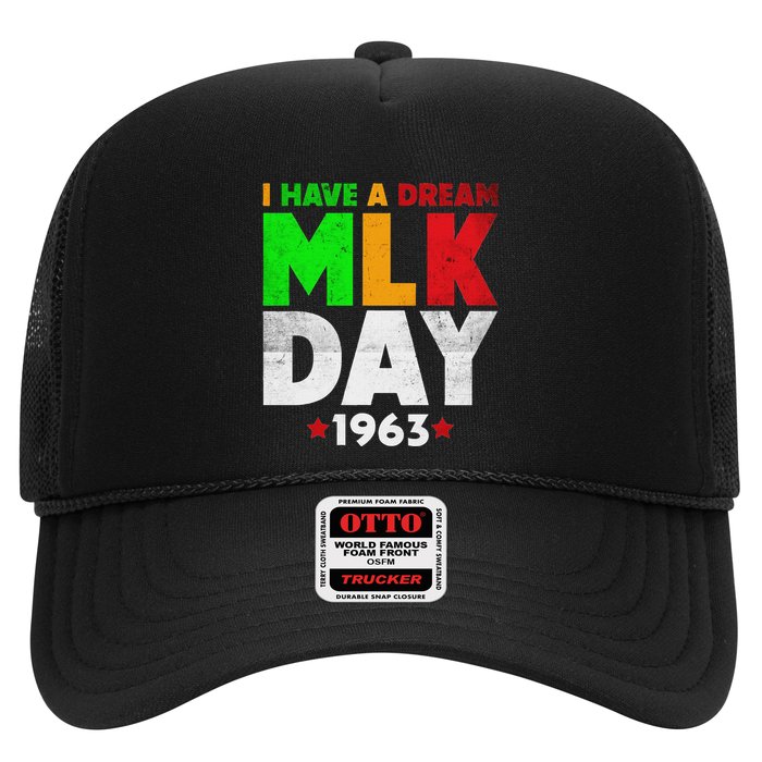 Martin Luther King Jr. Day I Have A Dream Mlk Day Colorful Trucker Hat