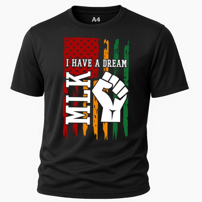 Martin Luther King Jr. Day Mlk American Flag Performance Shirt