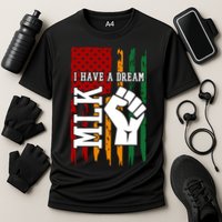 Martin Luther King Jr. Day Mlk American Flag Performance Shirt
