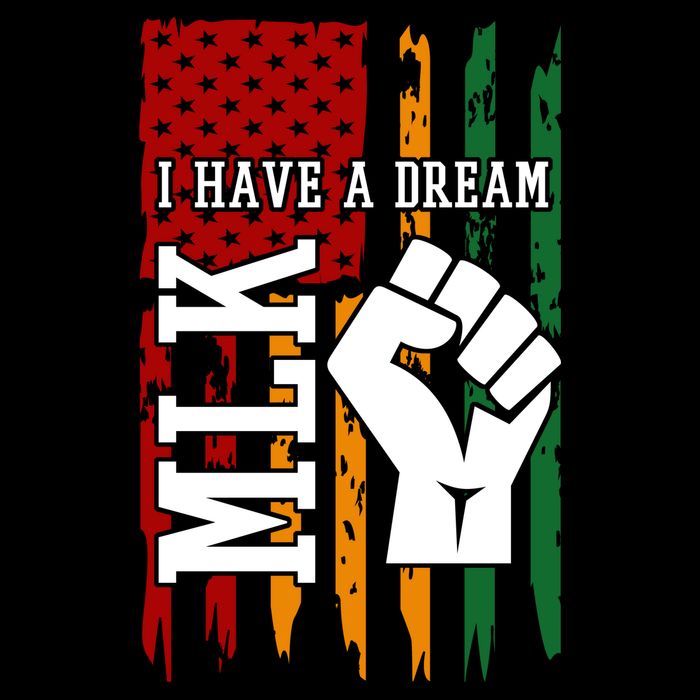 Martin Luther King Jr. Day Mlk American Flag Performance Shirt