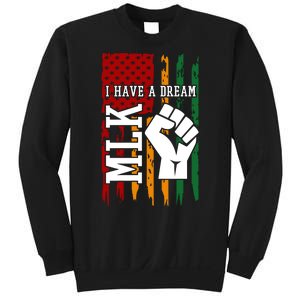 Martin Luther King Jr. Day Mlk American Flag Sweatshirt