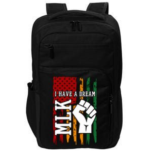 Martin Luther King Jr. Day Mlk American Flag Impact Tech Backpack