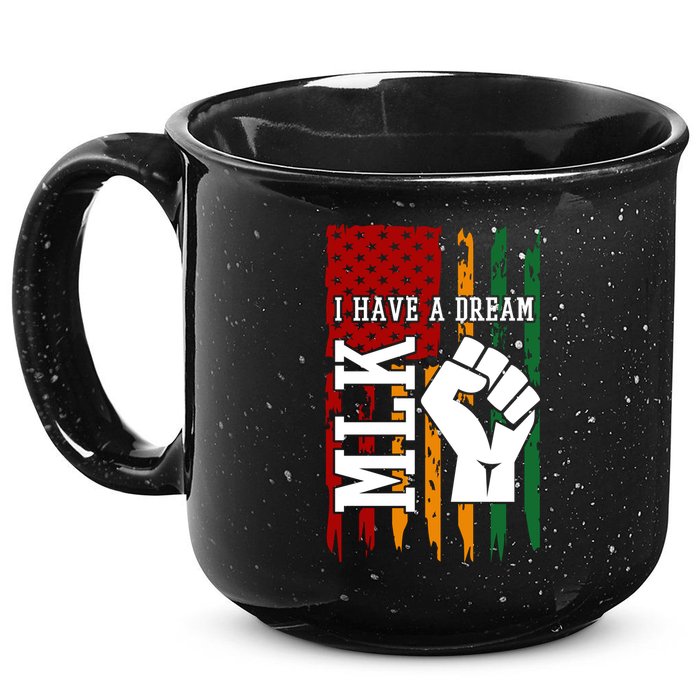 Martin Luther King Jr. Day Mlk American Flag 15oz Campfire Ceramic Mug