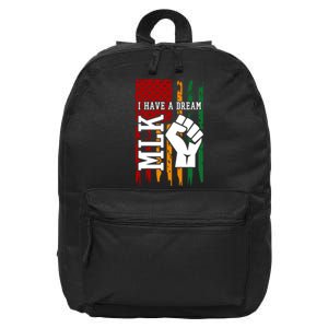 Martin Luther King Jr. Day Mlk American Flag 16 in Basic Backpack