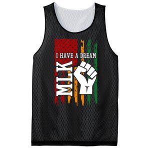 Martin Luther King Jr. Day Mlk American Flag Mesh Reversible Basketball Jersey Tank