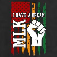 Martin Luther King Jr. Day Mlk American Flag Golf Towel