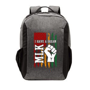 Martin Luther King Jr. Day Mlk American Flag Vector Backpack