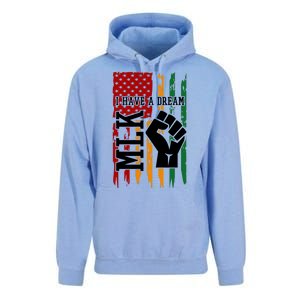 Martin Luther King Jr. Day Mlk American Flag Unisex Surf Hoodie