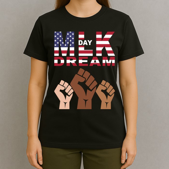 Martin Luther King Jr. Day Dream Mlk Black History T-Shirt