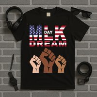 Martin Luther King Jr. Day Dream Mlk Black History T-Shirt