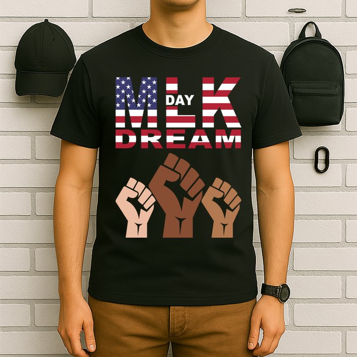Martin Luther King Jr. Day Dream Mlk Black History T-Shirt