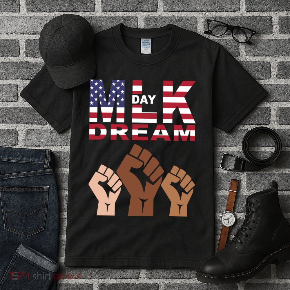 Martin Luther King Jr. Day Dream Mlk Black History Tall T-Shirt
