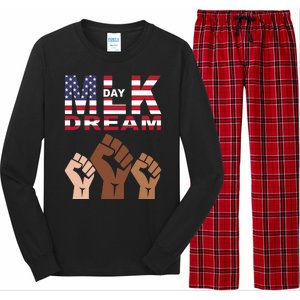 Martin Luther King Jr. Day Dream Mlk Black History Long Sleeve Pajama Set