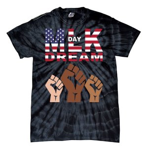 Martin Luther King Jr. Day Dream Mlk Black History Tie-Dye T-Shirt