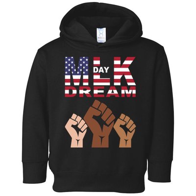 Martin Luther King Jr. Day Dream Mlk Black History Toddler Hoodie