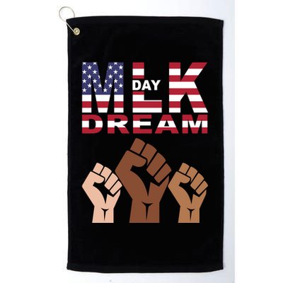 Martin Luther King Jr. Day Dream Mlk Black History Golf Towel