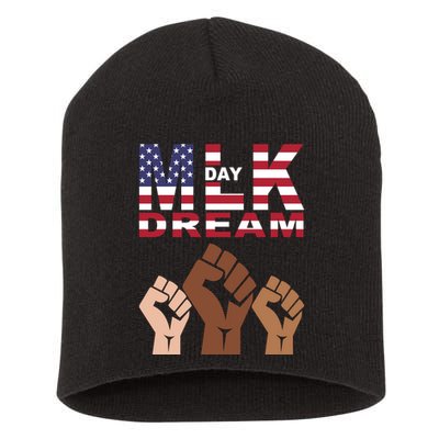 Martin Luther King Jr. Day Dream Mlk Black History Short Acrylic Beanie