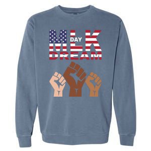 Martin Luther King Jr. Day Dream Mlk Black History Garment-Dyed Sweatshirt