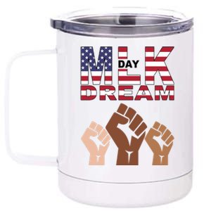 Martin Luther King Jr. Day Dream Mlk Black History 12 oz Stainless Steel Tumbler Cup