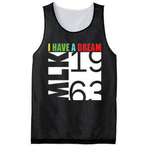 Martin Luther King Jr Day I Have A Dream Mlk Day Mesh Reversible Basketball Jersey Tank