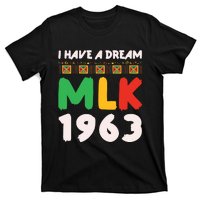 Martin Luther King Jr Mlk Day Black History T-Shirt