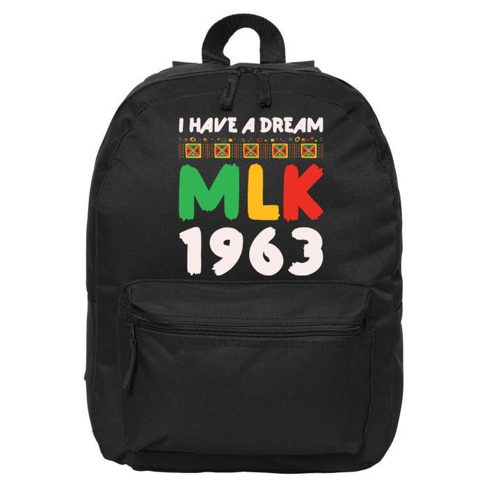 Martin Luther King Jr Mlk Day Black History 16 in Basic Backpack