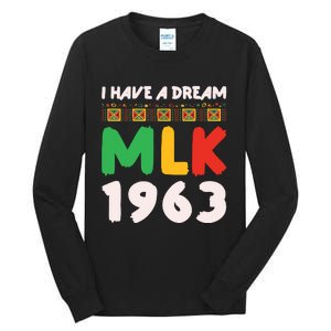 Martin Luther King Jr Mlk Day Black History Tall Long Sleeve T-Shirt