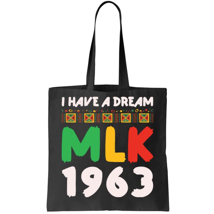 Martin Luther King Jr Mlk Day Black History Tote Bag