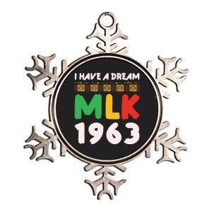 Martin Luther King Jr Mlk Day Black History Metallic Star Ornament