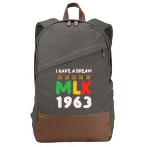 Martin Luther King Jr Mlk Day Black History Cotton Canvas Backpack