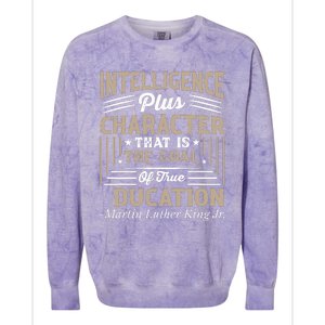 Martin Luther King Jr Colorblast Crewneck Sweatshirt