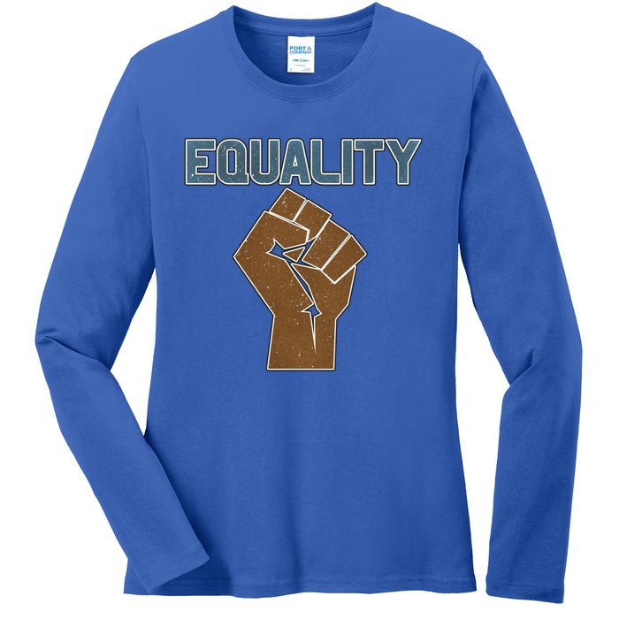 Martin Luther King Day Gift Ladies Long Sleeve Shirt