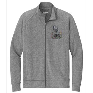 Martin Luther King Jr. Day I Have A Dream Mlk Day Stretch Full-Zip Cadet Jacket