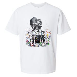 Martin Luther King Jr. Day I Have A Dream Mlk Day Sueded Cloud Jersey T-Shirt