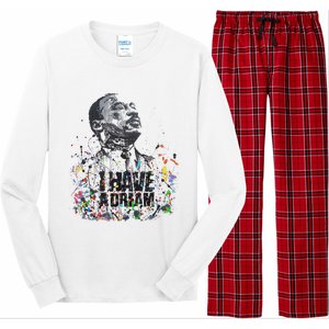 Martin Luther King Jr. Day I Have A Dream Mlk Day Long Sleeve Pajama Set