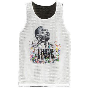 Martin Luther King Jr. Day I Have A Dream Mlk Day Mesh Reversible Basketball Jersey Tank