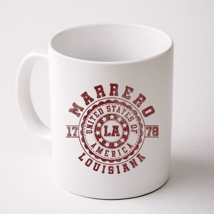 Marrero La Louisiana Vintage City Apparels Coffee Mug