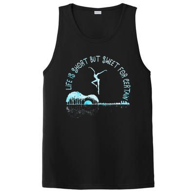 Music Lover Life Is Short But Sweet For Certain Guitar PosiCharge Competitor Tank