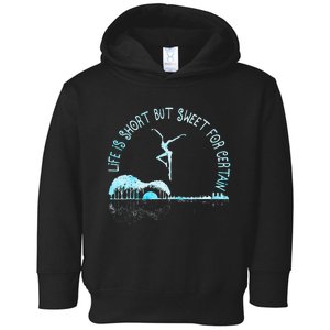 Music Lover Life Is Short But Sweet For Certain Guitar Toddler Hoodie