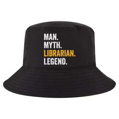 Myth Librarian Legend Library Funny Librarian Gift Cool Comfort Performance Bucket Hat