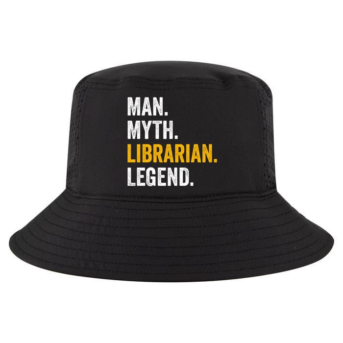 Myth Librarian Legend Library Funny Librarian Gift Cool Comfort Performance Bucket Hat